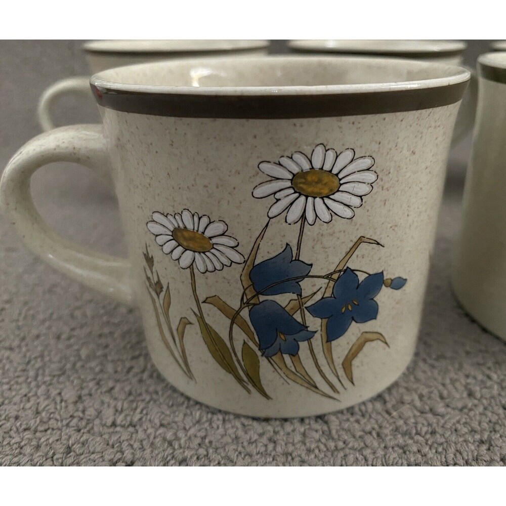 1970's Vtg Royal Doulton Hill Top Coffee Tea Mug Cup Lambetware England Set of 5 - Picture 2 of 7